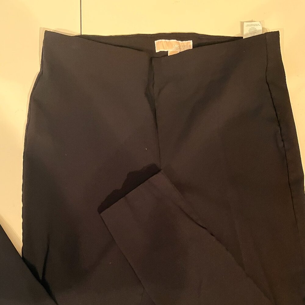 Michael Michael Kors Black Elastic Waist Pull-On Pants – Size‎ Large